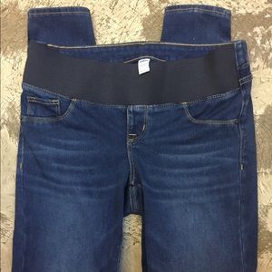 Old Navy Maternity,size 4, front low panel jegging